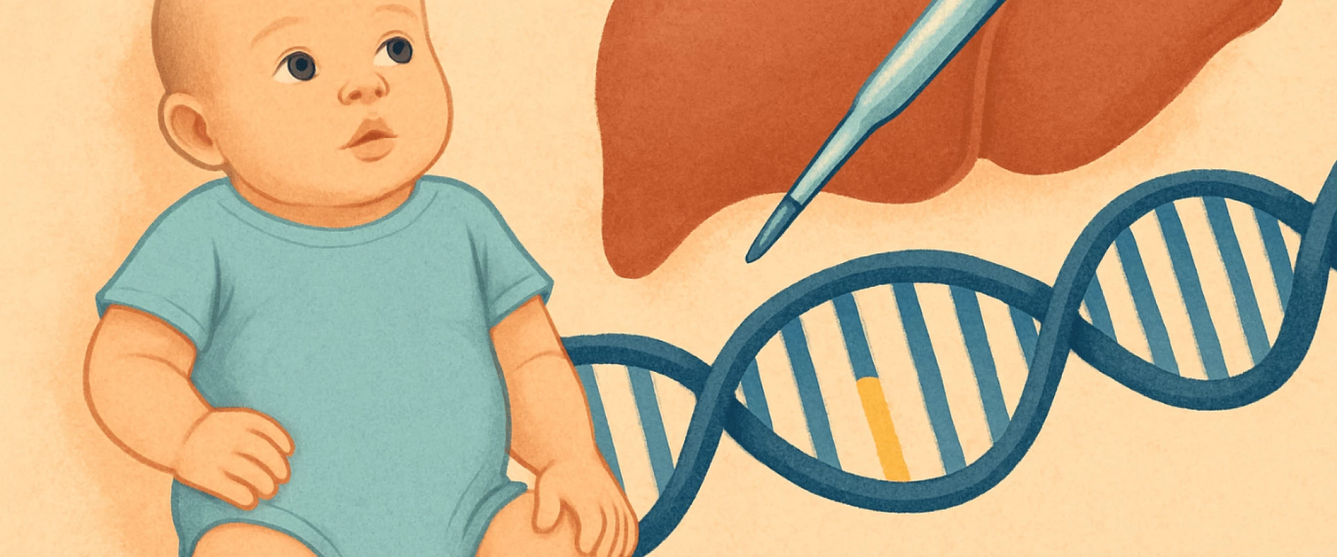  أول تعديل جيني داخل الجسم يعالج طفلًا من مرض وراثي نادر