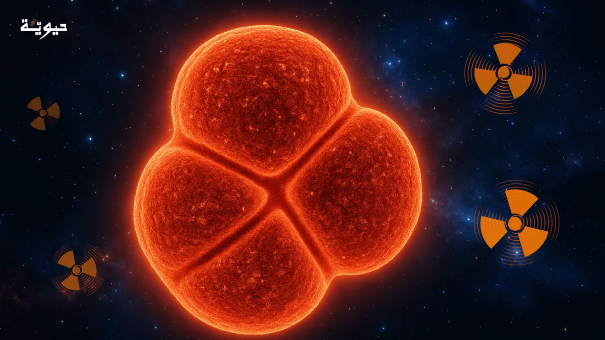 معجزة الطبيعة المقاومة للإشعاع