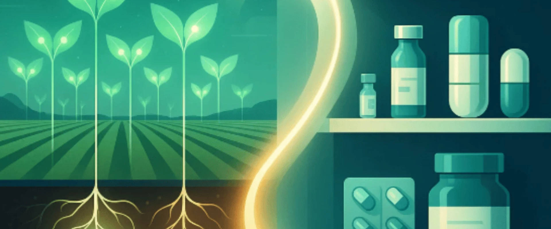الزراعة الجزيئية (Molecular Farming) كأداة لعلاج الإنسان... من التربة إلى الصيدلية